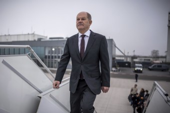 Nemecký kancelár vyzval americký Kongres, aby schválil pomoc Ukrajine