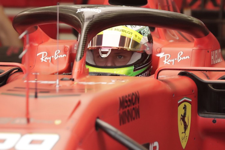 Schumacherov syn si sadol za volant monopostu Ferrari 