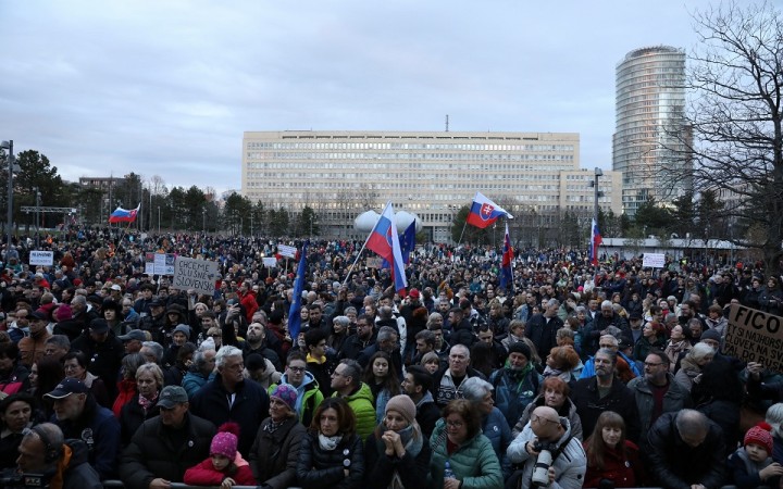 Po celom Slovensku sa začínajú spomienkové zhromaždenia na Jána Kuciaka a Martin