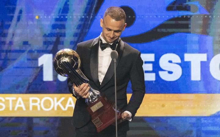 Slovenským Futbalistom roka 2023 je Stanislav Lobotka, anketu vyhral po prvý raz