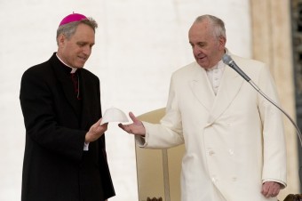 Bývalý sekretár Benedikta XVI. arcibiskup Georg Gänswein bude nunciom