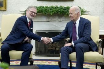 Joe Biden prijal v Bielom dome českého premiéra Petra Fialu