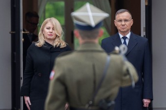 Na rozlúčkovej návšteve hovorila o vzájomných vzťahoch aj o stíhačkách