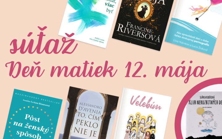 SÚŤAŽ KU DŇU MATIEK SA BLÍŽI - NAKÚPTE A VYHRAJTE AUDIOKNIHU