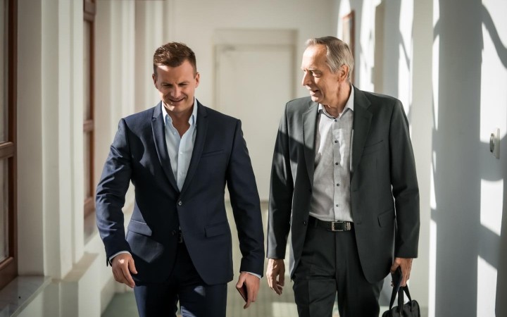 Bývalý šéf KDH hovoril Gedrovi o mierovej iniciatíve, hnutie na rokovaní nezastupoval