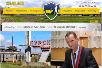 Východniarska obec Smilno zbiera peniaze pre Kursk. Chce konečné víťazstvo nad „banderizmom“