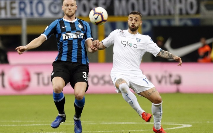 Škriniara povedie v Interi tréner Conte, podpísal trojročný kontrakt
