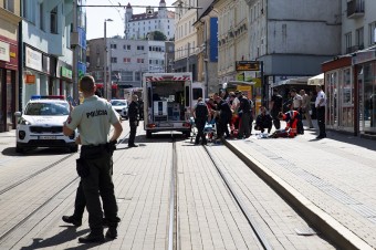 Na Obchodnej ulici v Bratislave sa strieľalo