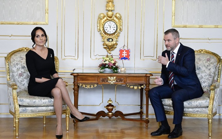Ešte stále som ministerka, hovorila Dolinková po odchode z paláca. Neodpovedá, či sa vráti do parlamentu