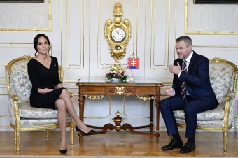 Ešte stále som ministerka, hovorila Dolinková po odchode z paláca. Neodpovedá, či sa vráti do parlamentu