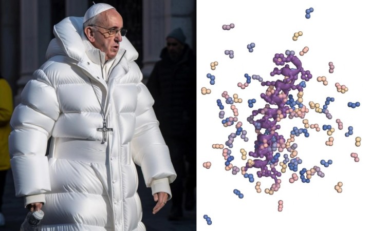 Čo majú spoločné pápež v páperovej bunde a dizajnové proteíny a čo tvorcom prinieslo Nobelovu cenu