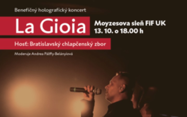 Pozvánka: Benefičný koncert na podporu výstavby centra pre rodiny s chorými deťmi
