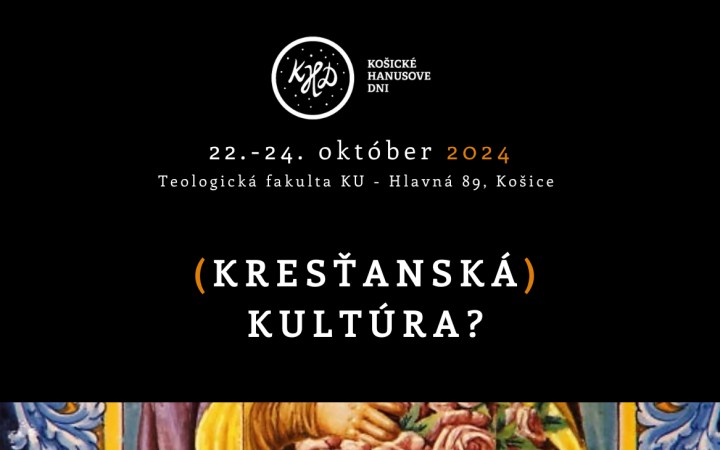 Pozvánka na 9. ročník mestského kultúrno-akademického festivalu Košické Hanusove dni v metropole východu