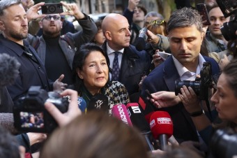 Gruzínsky sen vyhral, jeho volebný zisk je však iba 40 percent