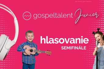 Ešte týždeň sa dá hlasovať v národnej súťaži Gospeltalent Junior