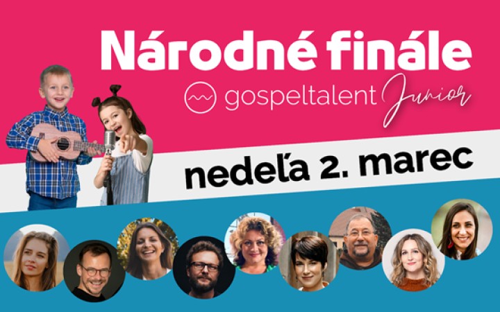 Talenty a umelci ako nikdy predtým: Prichádza Národné finále Gospeltalentu Junior
