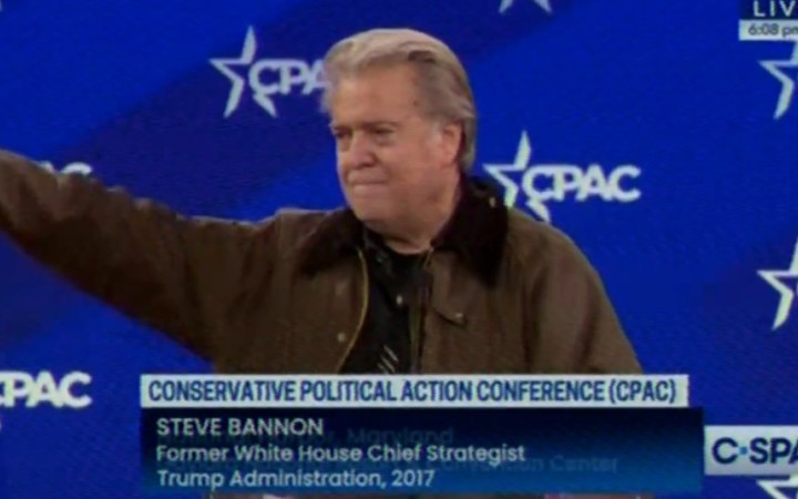 Bardella zrušil prejav na CPAC po „nacistickom geste“ bývalého Trumpovho poradcu