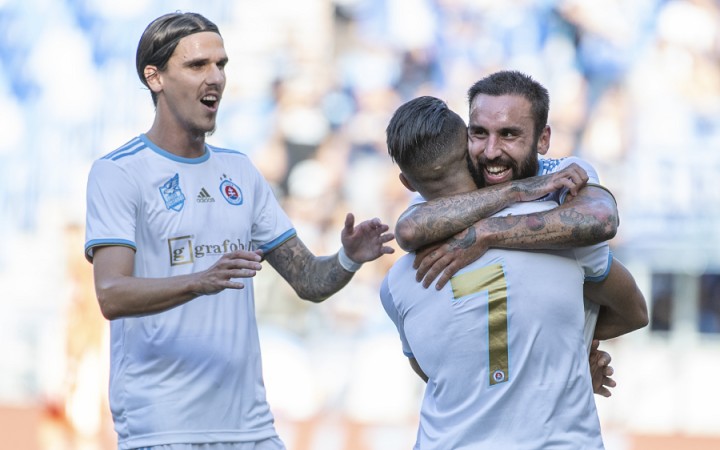 Slovan doma tesne zvíťazil v 2. predkole Európskej ligy