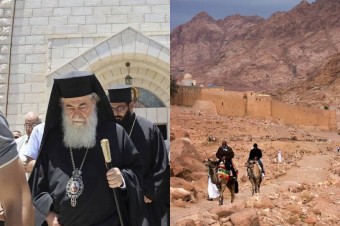 Jeruzalemský patriarcha chce urovnať spor v sinajskom monastieri