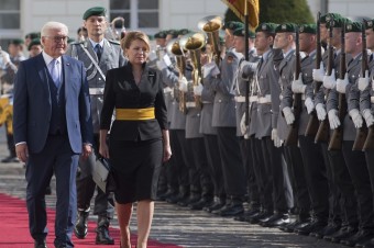 Čaputová sa stretla s nemeckým prezidentom Steinmeierom