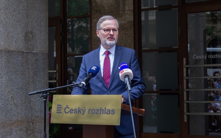 Fiala predstavil program SPOLU a varoval, aby Česko neskončilo ako Slovensko či Maďarsko