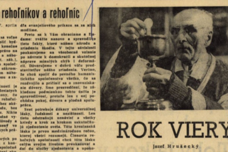 Rehoľníčky a rehoľníci píšu ministerstvu kultúry