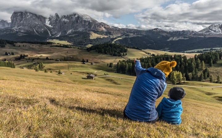 Vysokohorská turistika v Dolomitoch je aj pre malých