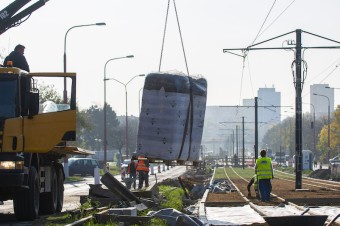 Prvá etapa prác na električke v Karlovej Vsi má byť hotová budúci týždeň