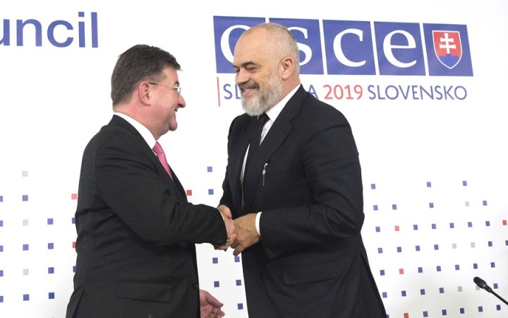 Minister Lajčák v Bratislave odovzdal predsedníctvo v OBSE Albánsku