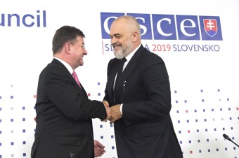 Minister Lajčák v Bratislave odovzdal predsedníctvo v OBSE Albánsku