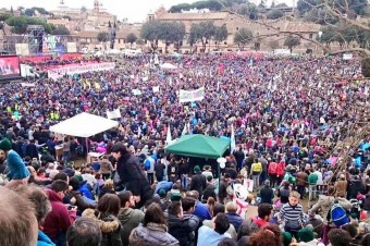 Za zachovanie chápania rodiny demonštrovali dva milióny Talianov