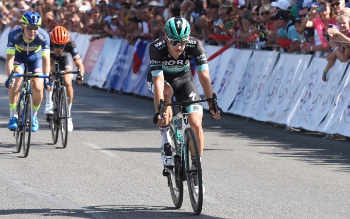 Cyklista Erik Baška skončil tretí v 1. etape Tour Down Under