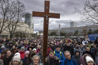 Na zhromaždení proti Istanbulskému dohovoru Kuffa chýbal, politici nie