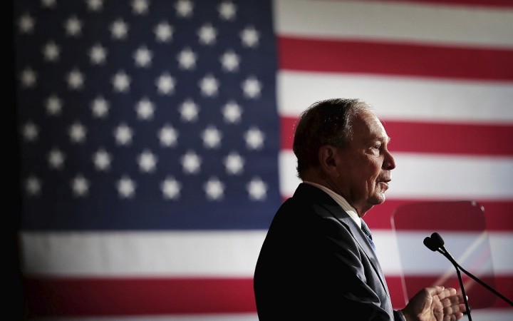 Bloomberg stiahol kandidatúru na prezidenta