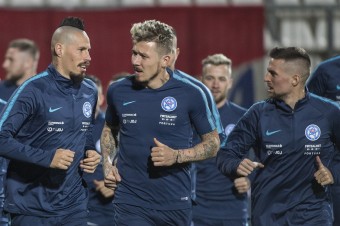 Hamšík v karanténe, izoluje sa aj Kucka, obaja súhlasia s odkladom ME