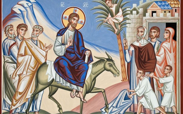 Byzantský obrad: Kvetná nedeľa 