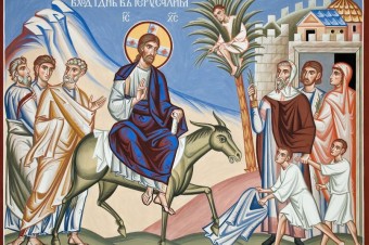 Byzantský obrad: Kvetná nedeľa 