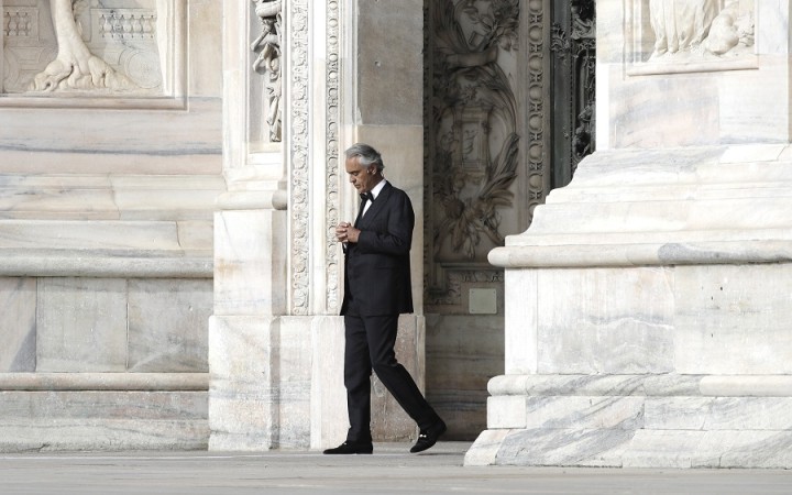 Andrea Bocelli vytvoril veľkonočným koncertom rekord na YouTube
