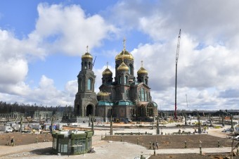 Pravoslávna cirkev upustila od plánu inštalovať v katedrále mozaiku s Putinom