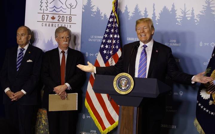 Trump varoval Boltona pred vydaním knihy o zákulisí Bieleho domu