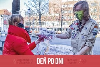 Skauti pomáhali počas pandémie naprieč celým Slovenskom