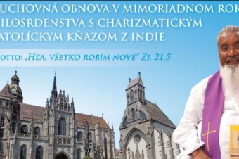 Výnimočná duchovná obnova o. James Manjackal v Steel Aréne Košice