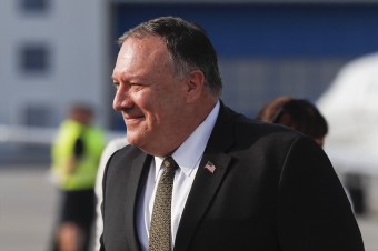 Šéf americkej diplomacie Mike Pompeo priletel na návštevu Českej republiky