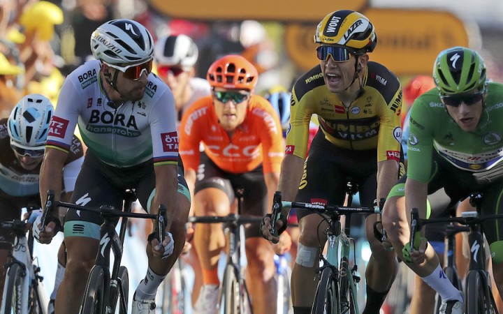 Sagan ohrozil nielen Van Aerta, ale aj ostatných, tvrdí expert