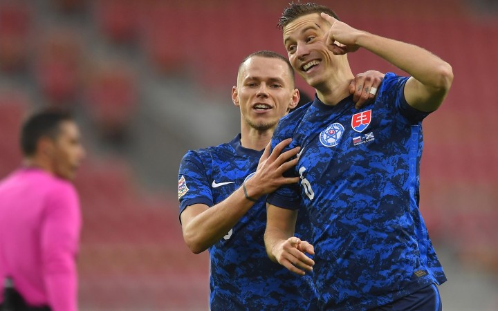 Slováci zdolali Škótov gólom Greguša