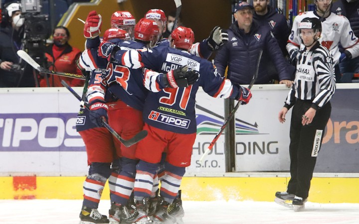 Zvolen vyhral v prvom semifinále Tipos extraligy nad Slovanom po nájazdoch