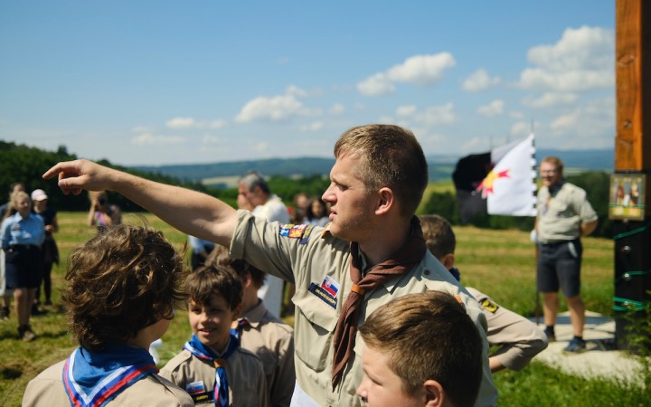 „Témou tábora boli vikingovia. Poviete si, beštie, čo mlátia sekerami. Ja som sa