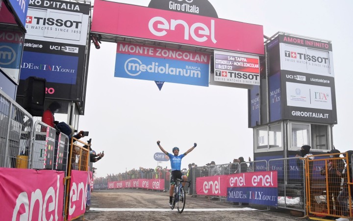 Cyklistika-Giro: Fortunato vyhral 14.etapu