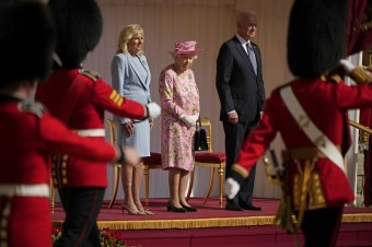 Kráľovná Alžbeta II. sa stretla s prezidentom Bidenom