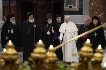 Najvyšší kresťanskí predstavitelia v Libanone sa stretli s pápežom